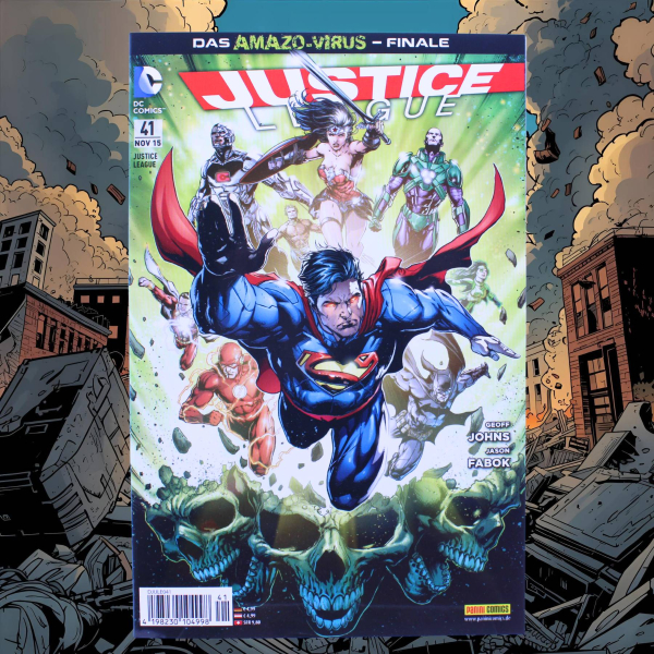 Justice League Nr. 41 (2014) | Amazo-Virus Finale | Panini | hoppla-stuff.de